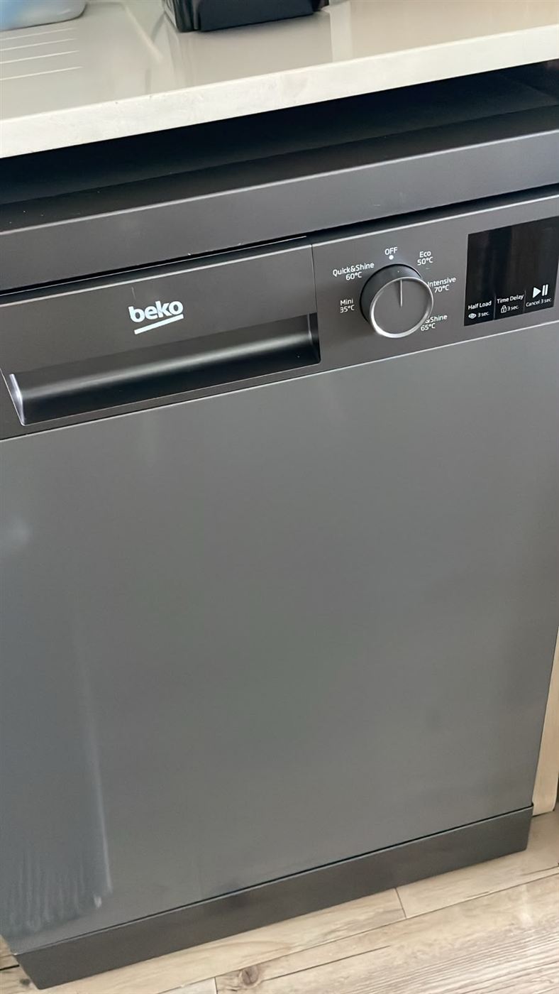 Beko freestanding dishwasher repaired in Pretoria East after its wash pump failed and it stopped washing