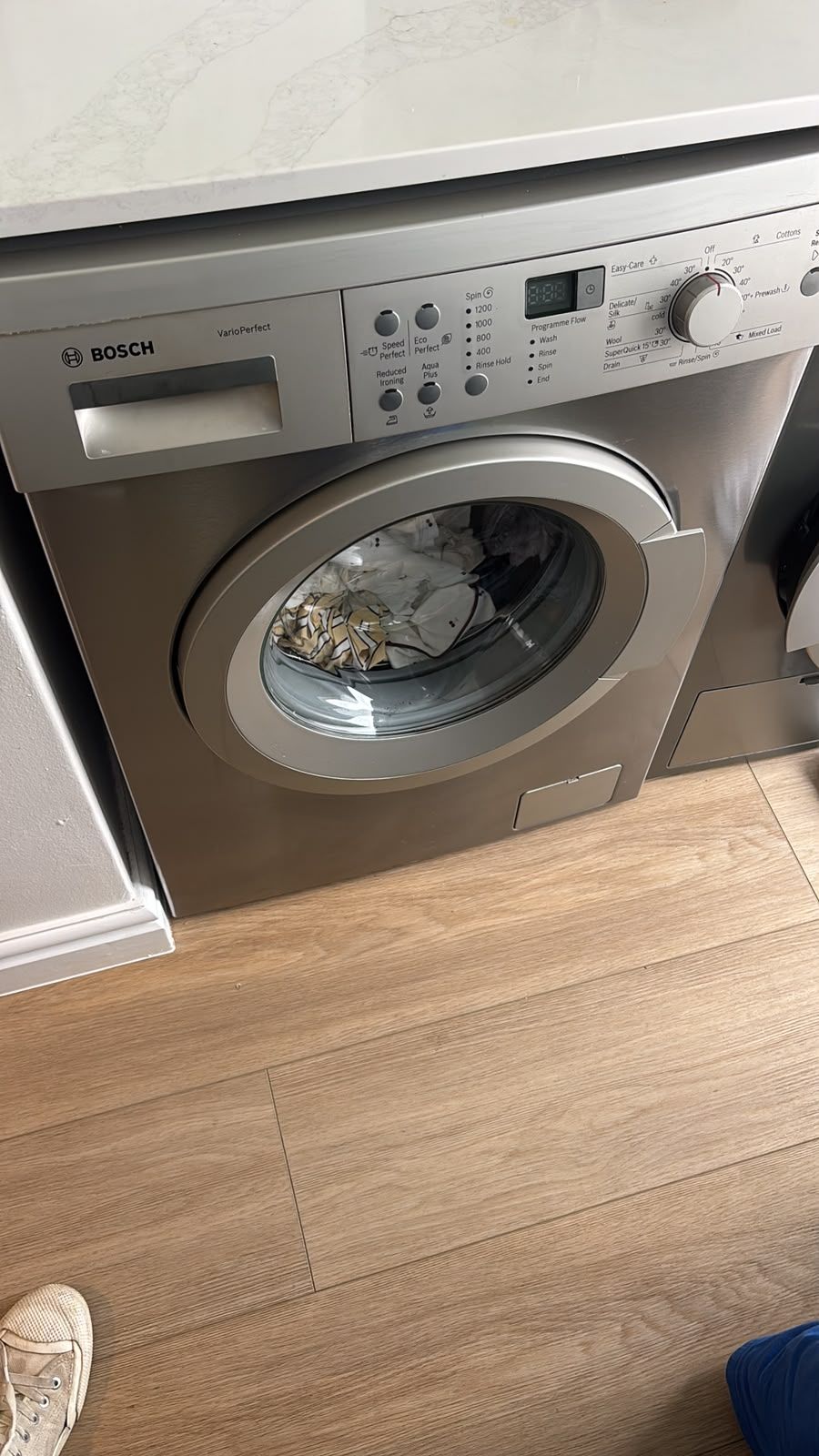 Bosch VarioPerfect front-loading washing machine serviced in a Gauteng home