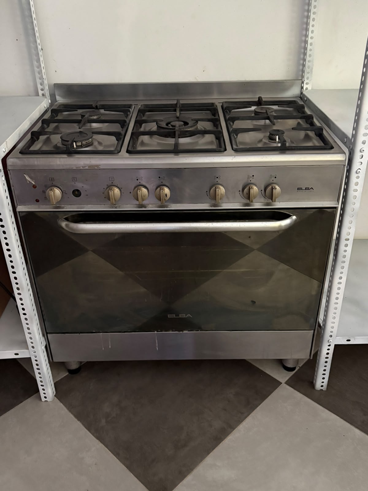 Elba gas stove and electric oven range repaired in a Sandton home