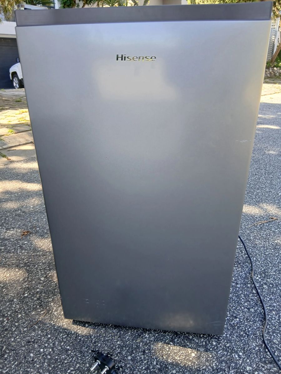 Hisense bar fridge repaired in Moreleta Park after a punctured cold plate