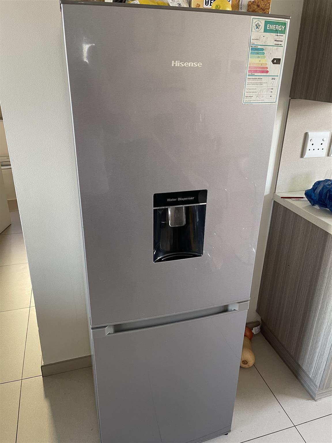 Hisense fridge-freezer with water dispenser repaired in Garsfontein, Pretoria East, after it started freezing food
